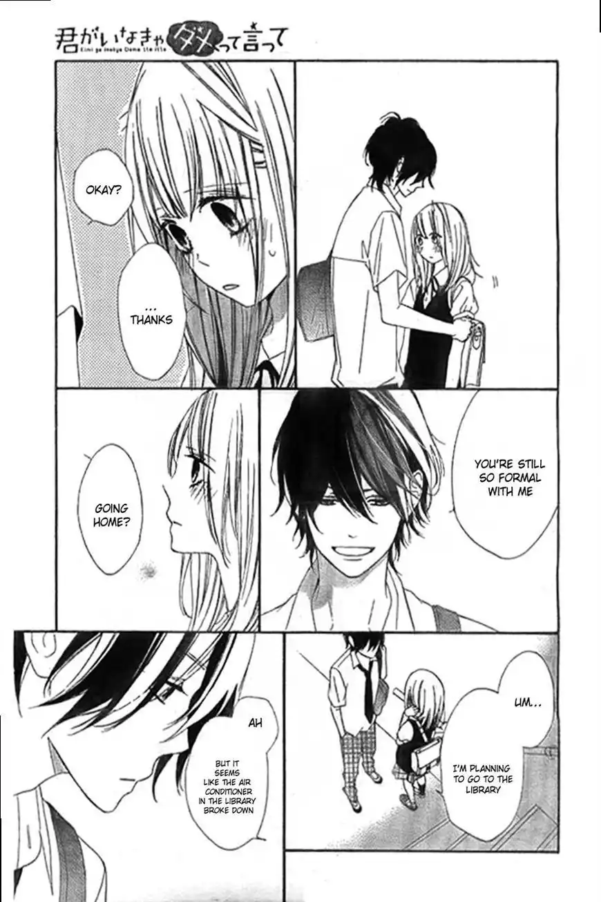 Kimi ga Inakya Dame tte Itte Chapter 7 21